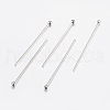 Tarnish Resistant 304 Stainless Steel Ball Head Pins X-STAS-K172-30P-05-2