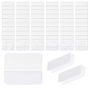 CHGCRAFT 200Pcs Transparent Self Adhesive Hang Tabs KY-CA0001-57-1