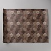 Rectangle Imitation Leather Floor for Dollhouse Accessories DIY-WH0430-755C-1