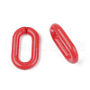 Opaque Acrylic Linking Rings OACR-T024-02-G03-3