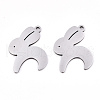Non-Tarnish 201 Stainless Steel Pendants STAS-S081-018-1