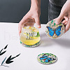5D DIY Diamond Painting Cup Mat Kits DIY-TAC0021-09A-10