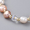 Mother's Day Jewellery Cultured Freshwater Pearl Beaded Necklaces NJEW-JN02663-2