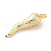 Brass Big Pendants KK-K375-19B-G-2