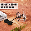 Gorgecraft 50M 10 Colors Wave Bending Fringe Trim OCOR-GF0003-48A-7