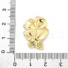 Brass Micro Pave Cubic Zirconia Pendants KK-U066-18G-3