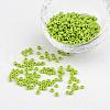 8/0 Opaque Colours Round Glass Seed Beads X-SEED-A010-3mm-44-1