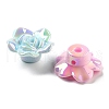 UV Plating Acrylic Beads OACR-U005-01-2
