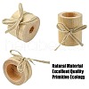 Wood Candle Holder DJEW-CJC0002-02-3