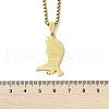 304 Stainless Steel Eagle Pendant Necklaces NJEW-H055-06G-5