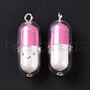 Translucent Plastic Pendants X-KY-L006-29G-3