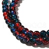 Crackle Glass Beads Strands X-CCG-C002-6mm-10-3