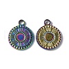 Ion Plating(IP) 304 Stainless Steel Pendant Cabochon Settings STAS-I694-03MC-1