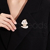 Snake with Ingot Shell Pins PW-WG658CD-01-3