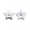 Stainless Steel Star Charms X-STAS-M037-17S-2