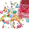 24 Style Round Glass Seed Beads SEED-YW0001-65-5