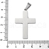 304 Stainless Steel Pendants STAS-G346-39P-3