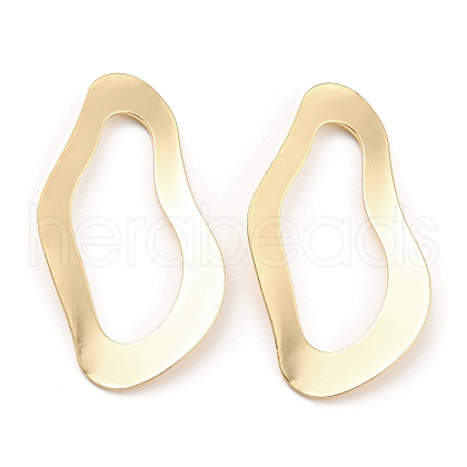 Brass Linking Rings KK-Q789-56G-1