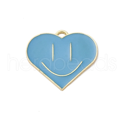 Alloy Enamel Pendants ENAM-F152-06G-02-1