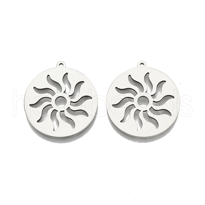 Non-Tarnish 201 Stainless Steel Pendants STAS-N098-109P-1