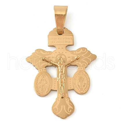 304 Stainless Steel Pendants STAS-C103-02G-01-1