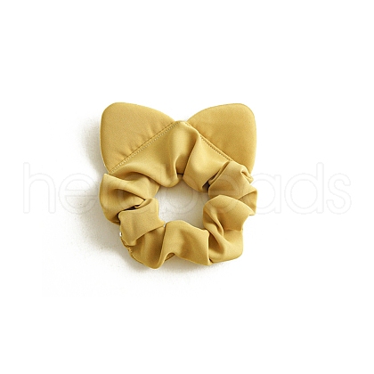 Cat Ear Shaped Cloth Hair Ties PW-WG6F08F-03-1