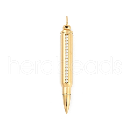 304 Stainless Steel Big Pendants STAS-F310-14G-1