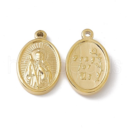 PVD Vacuum Plating 201 Stainless Steel Pendants STAS-J401-VC625-1