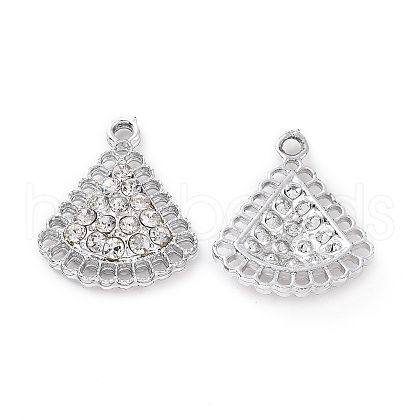 Alloy Crystal Rhinestone Pendants ALRI-H004-36P-1