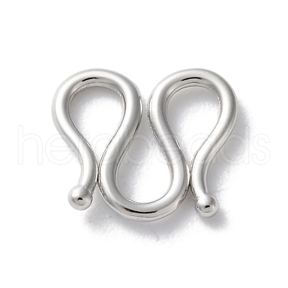 999 Fine Silver Hook and S-Hook Clasps STER-P063-03P-1