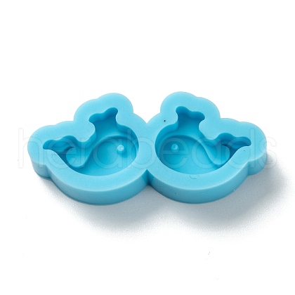 DIY Pendant Silhouette Silicone Molds DIY-G042-11-1
