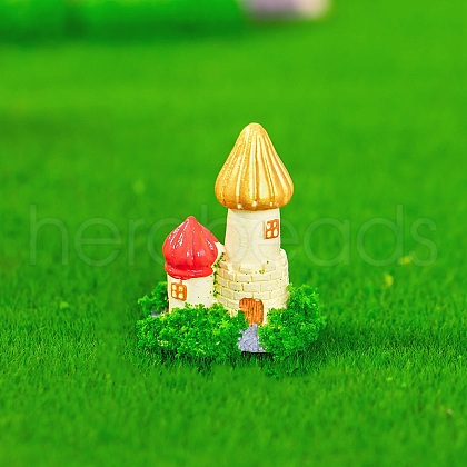 Resin Castle Display Decoration RESI-G070-03I-1