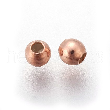 925 Sterling Silver Beads STER-E062-07RG-1