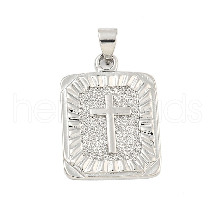 Rack Plating Brass Pendants KK-U021-12P-02-1