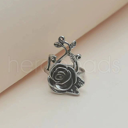 Rose Alloy Finger Rings FS-WGB1360-03-1