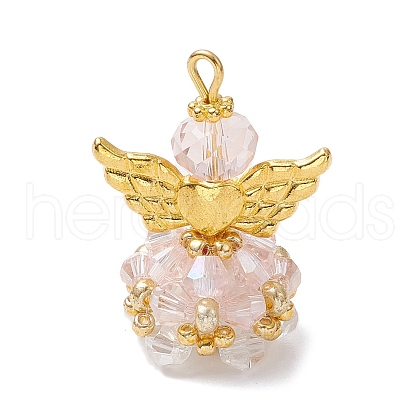 Glass Pendants PALLOY-MZ00664-02-1
