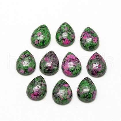 Natural Ruby in Zoisite Cabochons G-R417-13x18-50-1