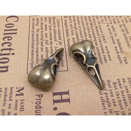 Tibetan Style Alloy Beads X-PALLOY-WH0002-01AB-1