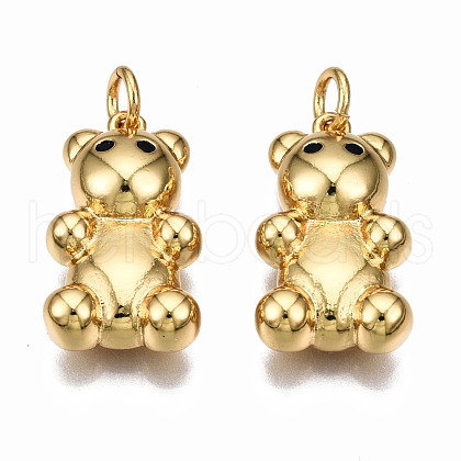 Brass Micro Pave Cubic Zirconia Pendants ZIRC-Q200-017-NF-1