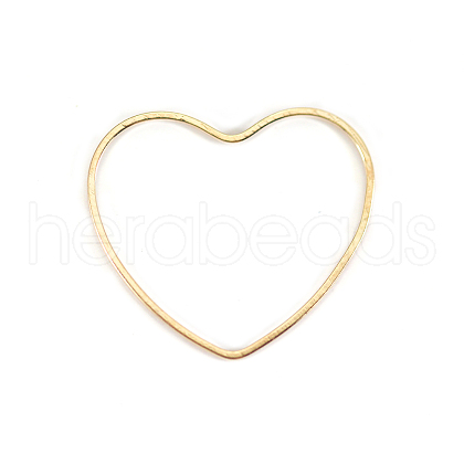 Brass Linking Rings KK-Y003-02C-G-1