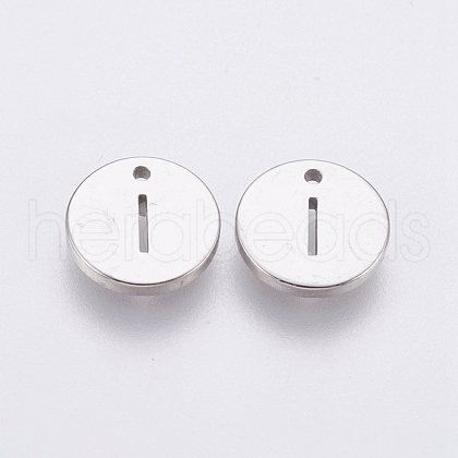 Non-Tarnish 304 Stainless Steel Charms STAS-P225-104P-21-1