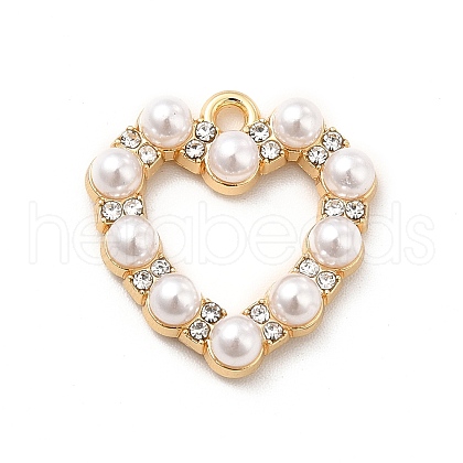 Alloy Crystal Rhinestone Pendants ALRI-K048-07LG-1