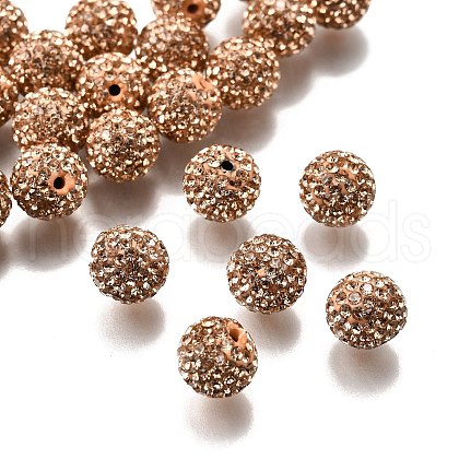 Czech Glass Rhinestones Beads RB-E482-8mm-362-1
