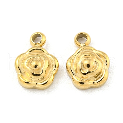 Ion Plating(IP) 304 Stainless Steel Charms STAS-A096-01G-1