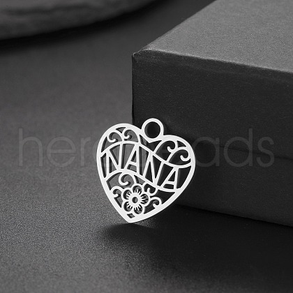 304 Stainless Steel Pendants PW-WG449C6-01-1