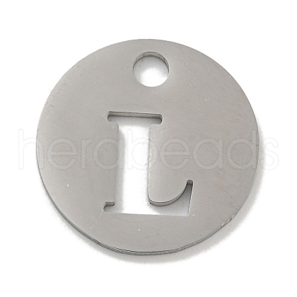 Non-Tarnish 304 Stainless Steel Pendants STAS-F233-M-P01-A-L-1