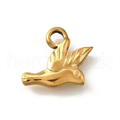 304 Stainless Steel Pendants STAS-C122-11G-1