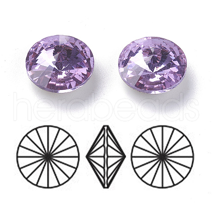 K9 Glass Pointed Back Rhinestone RGLA-E012-6mm-371-1