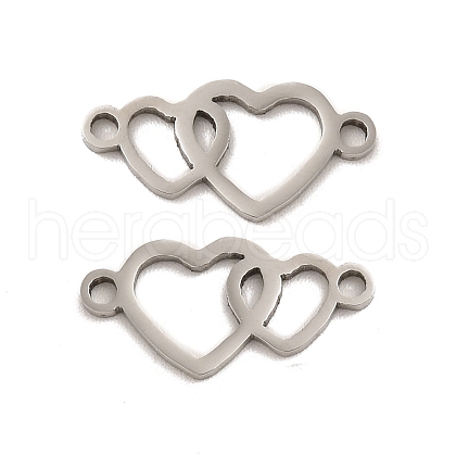 Non-Tarnish 201 Stainless Steel Connector Charms STAS-K251-083P-1