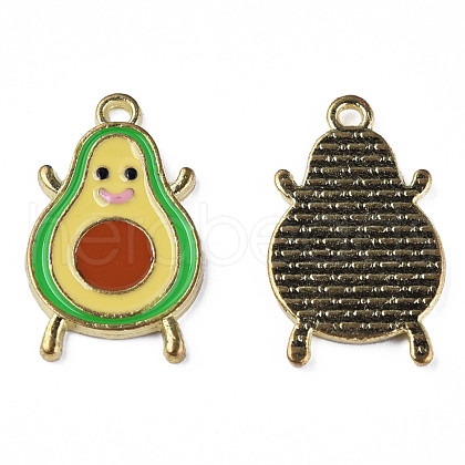 Alloy Enamel Pendants ENAM-N059-47-1